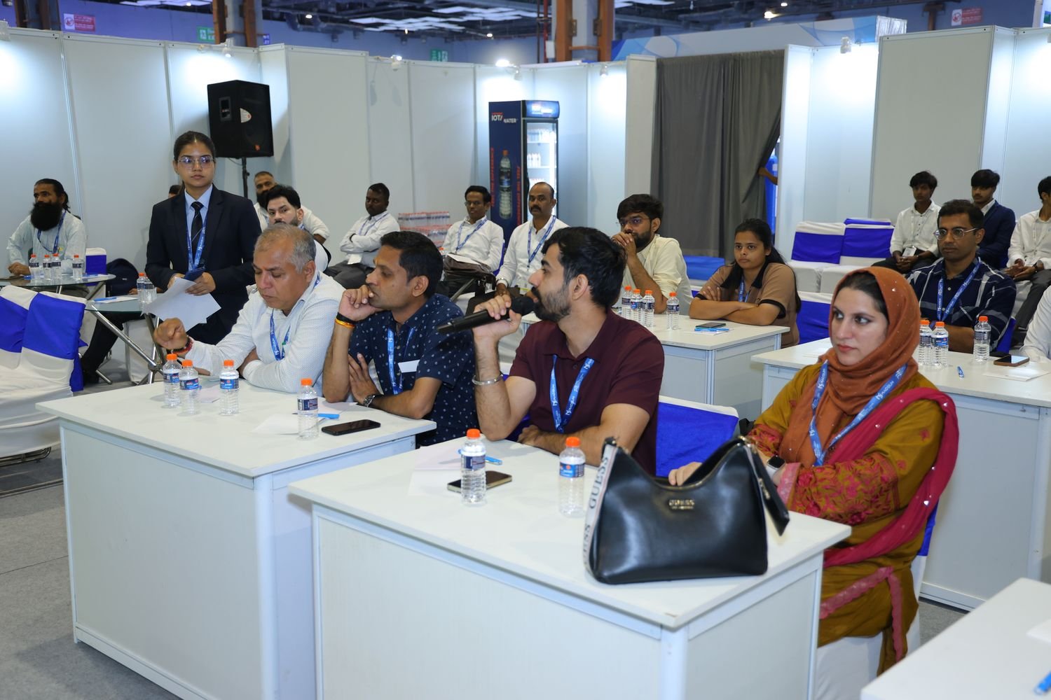 The Global Water Business Lounge, instrumented for the first time.