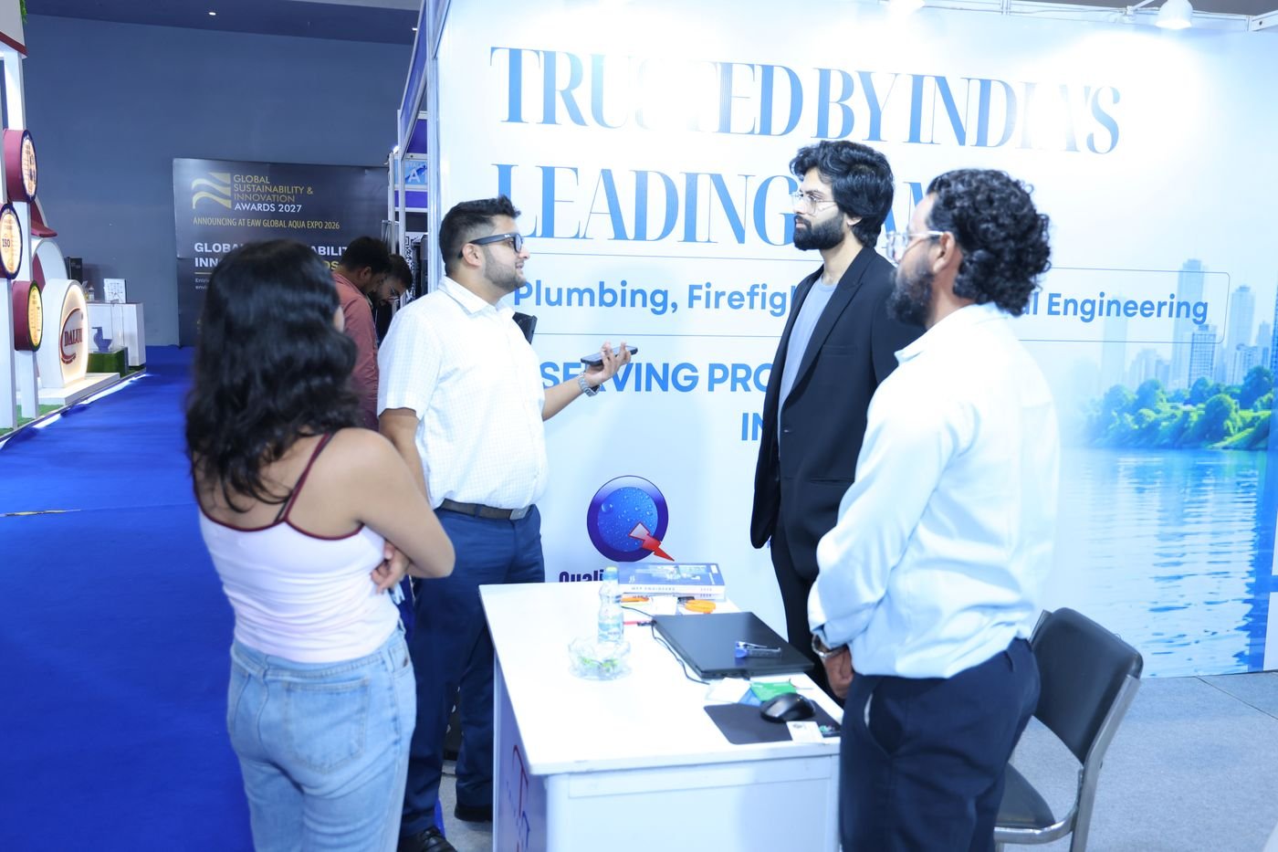5,261 visitors registered across the three days.